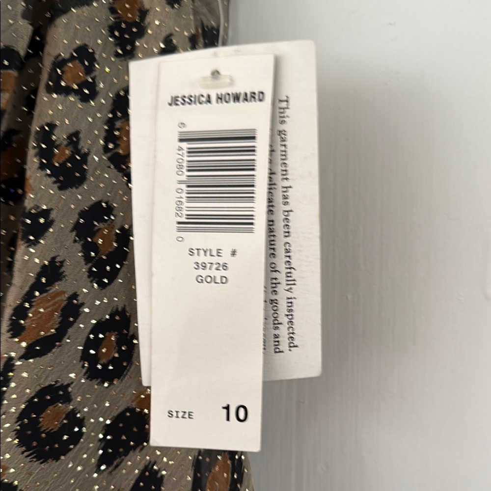 Leopard Print One-Shoulder Dress - Picture 4 of 7